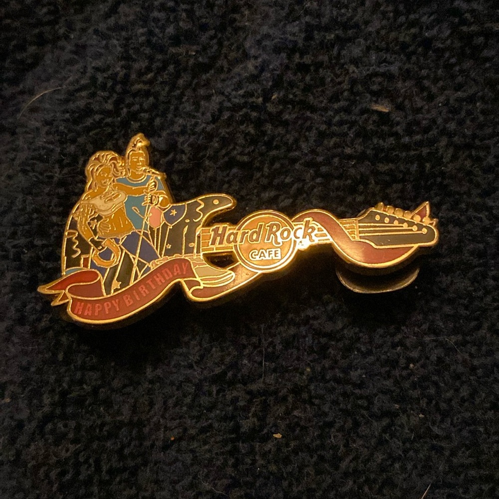 Happy birthday pin